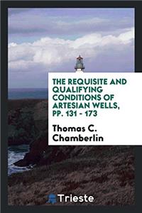 The Requisite and Qualifying Conditions of Artesian Wells, pp. 131 - 173