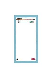 List Pad Arrows & Feathers