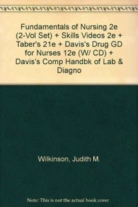Fundamentals of Nursing 2e (2-Vol Set) + Skills Videos 2e + Taber's 21e + Davis's Drug GD for Nurses 12e (W/ CD) + Davis's Comp Handbk of Lab & Diagno