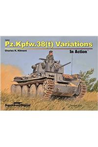 Pz.Kpfw.38(t) Variations in Action-Op