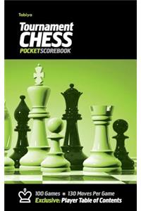 Tabiya Tournament Chess Pocket Scorebook