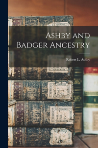 Ashby and Badger Ancestry