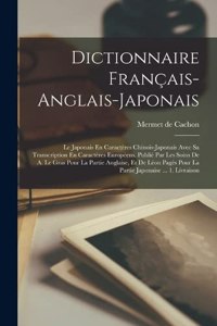 Dictionnaire Français-anglais-japonais