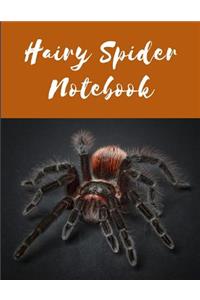 Hairy Spider Notebook