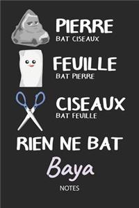 Rien ne bat Baya - Notes
