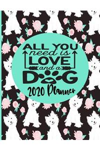All You Need Is Love and A Dog 2020 Planner