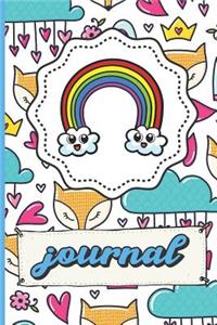 Colorful Rainbow Journal