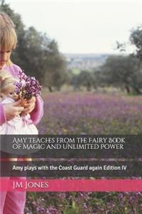 Amy teaches from the Fairy Book of Magic and Unlimited Power