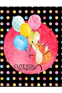 Cute Fox Notebook