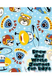 Draw And Write Journal for Boys