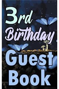 3rd Birthday Guest Book