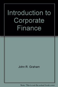 Introduction to Corporate Finance