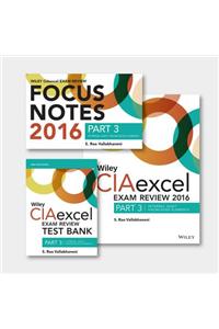 Wiley CIAexcel Exam Review + Test Bank + Focus Notes 2016: Part 3, Internal Audit Knowledge Elements Set