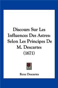 Discours Sur Les Influences Des Astres
