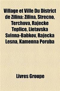 Village Et Ville Du District de Ilina