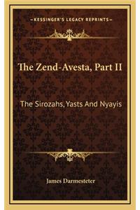 Zend-Avesta, Part II