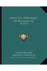 Selected Writings Of Bolivar V2