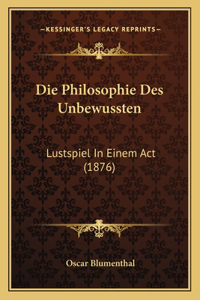 Philosophie Des Unbewussten