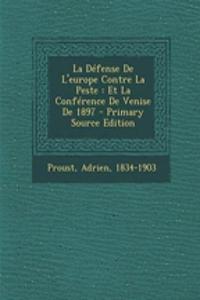 Défense De L'europe Contre La Peste