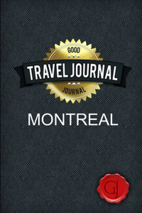 Travel Journal Montreal