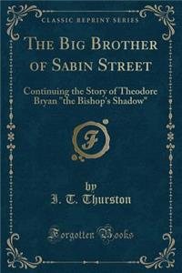 The Big Brother of Sabin Street: Continuing the Story of Theodore Bryan the Bishop's Shadow (Classic Reprint)