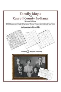 Family Maps of Carroll County, Indiana