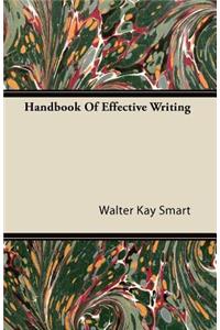 Handbook Of Effective Writing