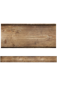Woodland Whimsy Wood Grain Straight Bulletin Board Borders