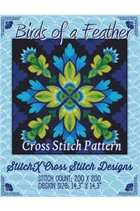 Birds of a Feather Cross Stitch Pattern