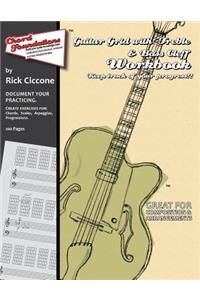 Guitar Grid with Treble & Bass Clef Workbook