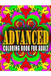 ADVANCED COLORING BOOK FOR ADULT - Vol.4: advanced coloring books