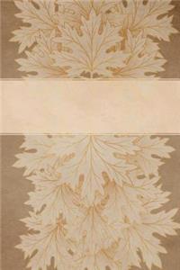 Somber Oak Leaves Notebook