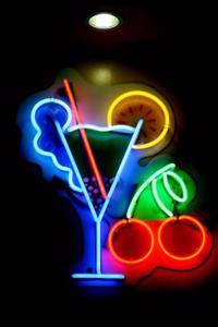 Neon Cocktail Sign Journal