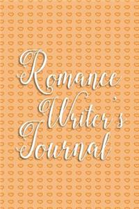 Writer's Notebook - Romance Writer's Journal (Orange)