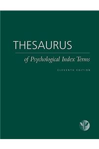 Thesaurus of Psychological Index Terms®