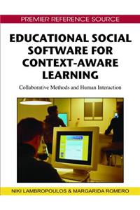 Educational Social Software for Context-Aware Learning