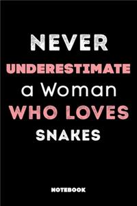 Never Underestimate a Woman Who Loves Snakes