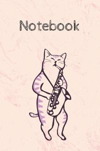 marble cat notebook