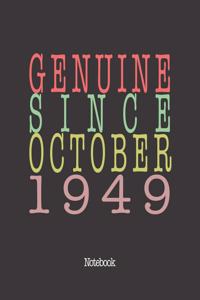 Genuine Since October 1949