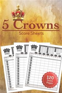 5 Crowns Score Sheets