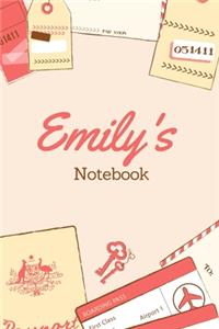 Emily First Name Emily Notebook