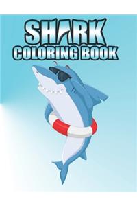 Shark coloring Book