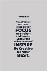Team Rules