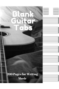 Blank Guitar Tabs