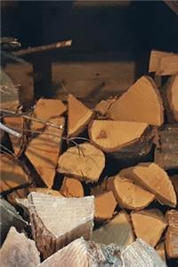 2020 Daily Planner Rustic Firewood Sticks Woodshed Photo 388 Pages