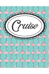 Pink Flamingos Cruise Planner and Travel Memento