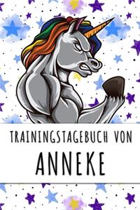 Trainingstagebuch von Anneke