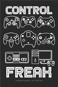 CONTROL FREAK Notebook Journal