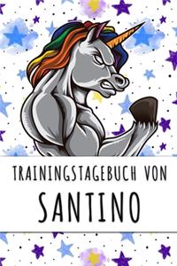 Trainingstagebuch von Santino