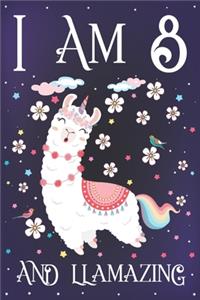 I am 8 and Llamazing